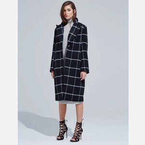 Blessed Are The Meek Interchange Plaid Coat